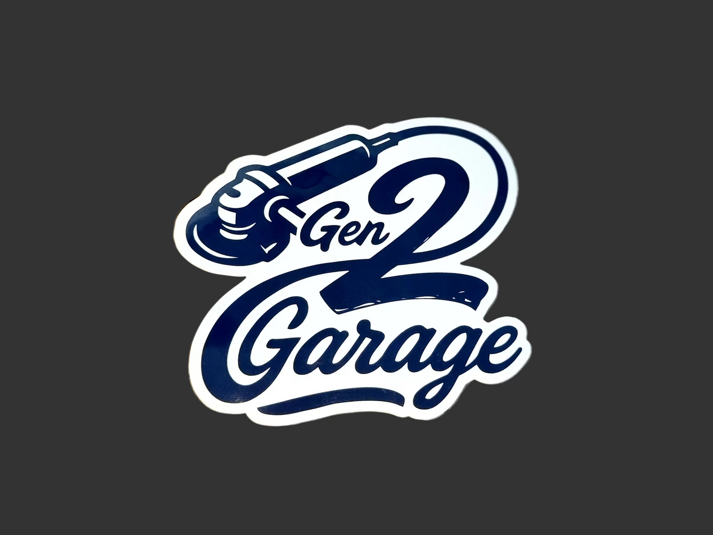 Gen 2 Garage Grinder Sticker
